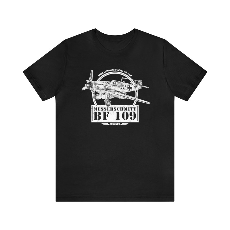 Messerschmitt Bf 109 German WW2 Aircraft T-Shirt