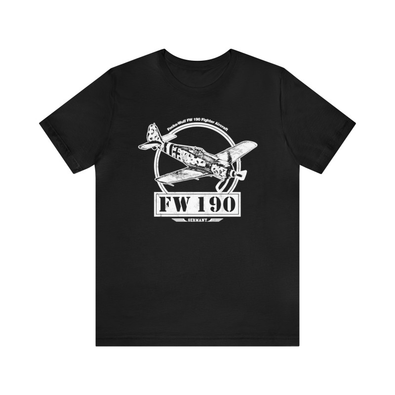 Focke-Wulf Fw 190 German WW2 Aircraft T-Shirt