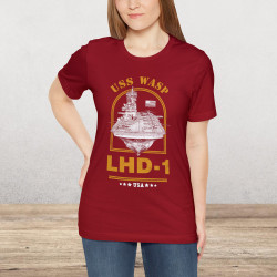 LHD-1 USS Wasp Amphibious Assault Ship T-Shirt