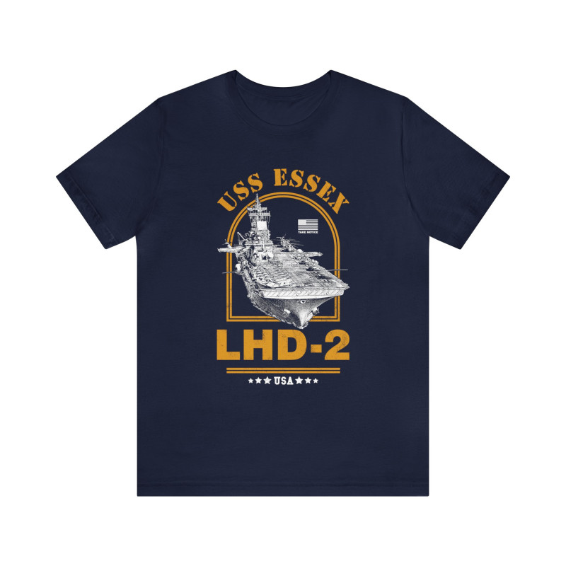 LHD-2 USS Essex Amphibious Assault Ship T-Shirt