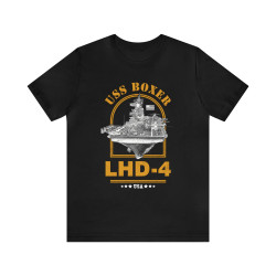 LHD-4 USS Boxer Amphibious Assault Ship T-Shirt