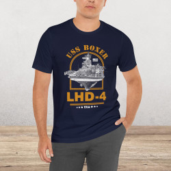 LHD-4 USS Boxer Amphibious Assault Ship T-Shirt