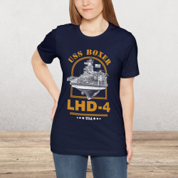 LHD-4 USS Boxer Amphibious Assault Ship T-Shirt