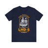 LHD-5 USS Bataan Amphibious Assault Ship T-Shirt