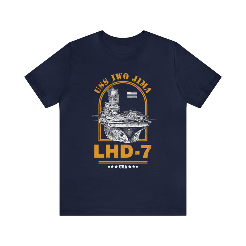 LHD-7 USS Iwo Jima Amphibious Assault Ship T-Shirt