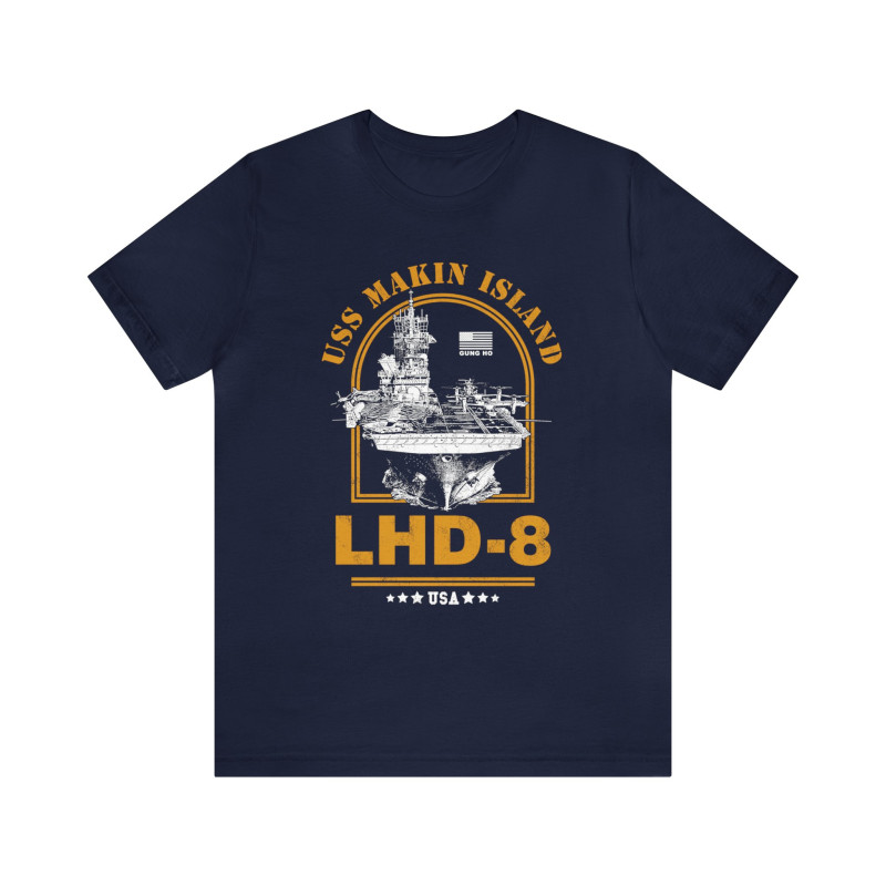 LHD-8 USS Makin Island Amphibious Assault Ship T-Shirt