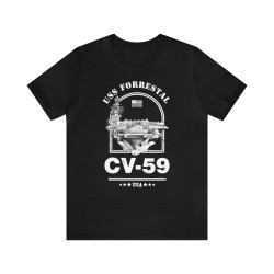 CV-59 USS Forrestal T-Shirt