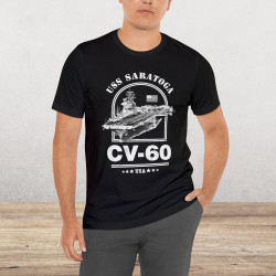 CV-60 USS Saratoga T-Shirt