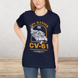 USS Ranger Aircraft Carrier T-Shirt