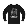 USS John C Stennis Aircraft Carrier Long Sleeve Tee