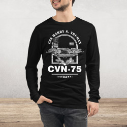 USS Harry S Truman Aircraft Carrier Long Sleeve Tee