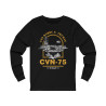 CVN-75 USS Harry S Truman Aircraft Carrier Long Sleeve Tee