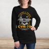 CVN-75 USS Harry S Truman Aircraft Carrier Long Sleeve Tee