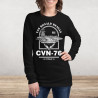 USS Ronald Reagan Aircraft Carrier Long Sleeve Tee