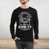 USS George HW Bush Aircraft Carrier Long Sleeve Tee