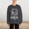 USS John C Stennis Aircraft Carrier Sweatshirt