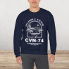 USS John C Stennis Aircraft Carrier Sweatshirt