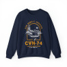 CVN-74 USS John C Stennis Aircraft Carrier Sweatshirt