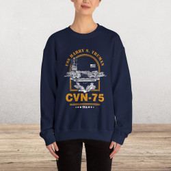 CVN-75 USS Harry S Truman Aircraft Carrier Sweatshirt