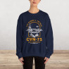 CVN-75 USS Harry S Truman Aircraft Carrier Sweatshirt