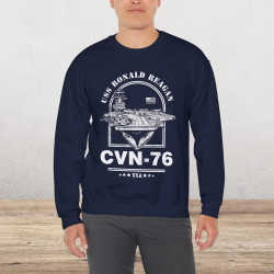 USS Ronald Reagan Aircraft Carrier Sweatshirt