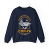 CVN-76 USS Ronald Reagan Aircraft Carrier Sweatshirt