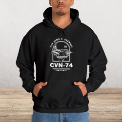 USS John C Stennis Aircraft Carrier Hoodie