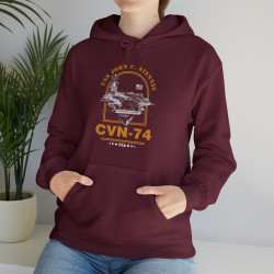 CVN-74 USS John C Stennis Aircraft Carrier Hoodie