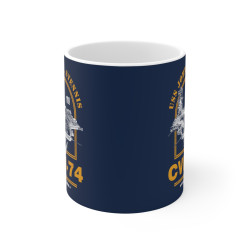 CVN-74 USS John C Stennis Aircraft Carrier Mug (11oz)