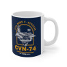 CVN-74 USS John C Stennis Aircraft Carrier Mug (11oz)