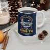 CVN-74 USS John C Stennis Aircraft Carrier Mug (11oz)