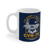 CVN-75 USS Harry S Truman Aircraft Carrier Mug (11oz)