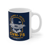 CVN-75 USS Harry S Truman Aircraft Carrier Mug (11oz)