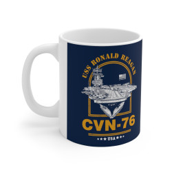 CVN-76 USS Ronald Reagan Aircraft Carrier Mug (11oz)