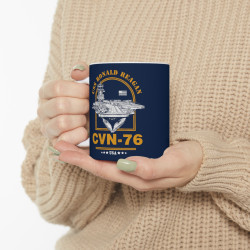 CVN-76 USS Ronald Reagan Aircraft Carrier Mug (11oz)