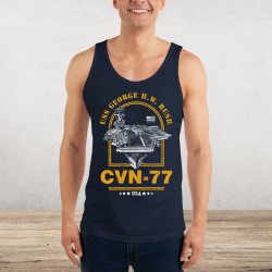 CVN-77 USS George HW Bush Aircraft Carrier Tank Top