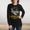 CVN-68 USS Nimitz Aircraft Carrier Long Sleeve Tee