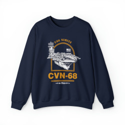 CVN-68 USS Nimitz Aircraft Carrier Sweatshirt