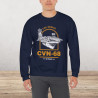 CVN-68 USS Nimitz Aircraft Carrier Sweatshirt