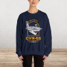 CVN-68 USS Nimitz Aircraft Carrier Sweatshirt