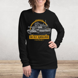 M1A2 Abrams Main Battle Tank Long Sleeve Tee