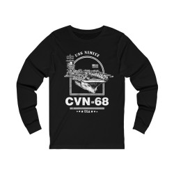 USS Nimitz Aircraft Carrier Long Sleeve Tee