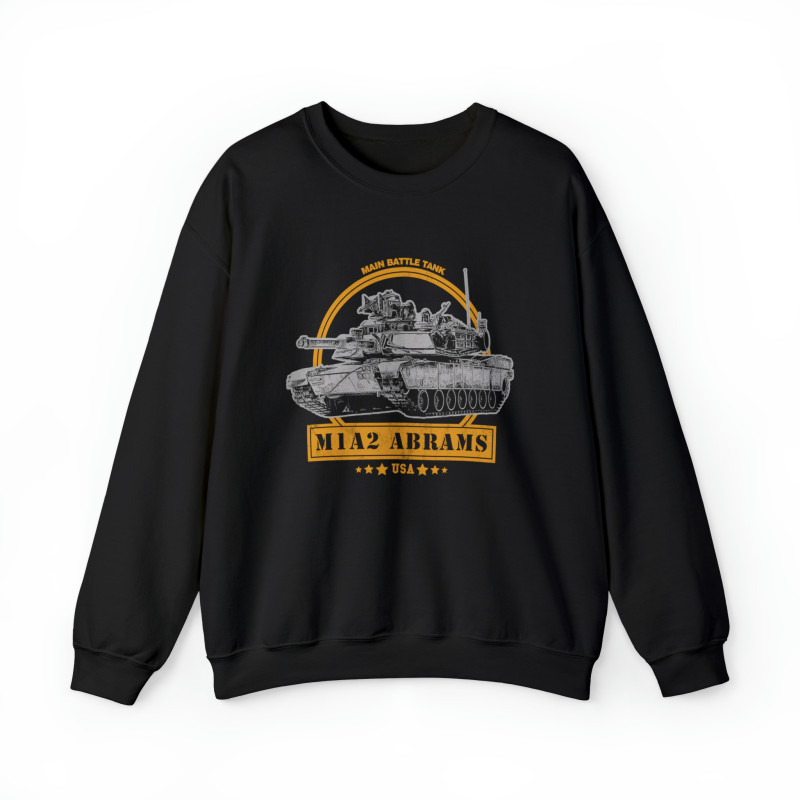 M1A2 Abrams Main Battle Tank Sweatshirt