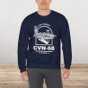 USS Nimitz Aircraft Carrier Sweatshirt