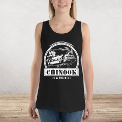 Chinook Transport Helicopter Tank Top