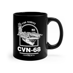 USS Nimitz Aircraft Carrier Mug (11oz)