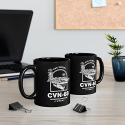 USS Nimitz Aircraft Carrier Mug (11oz)