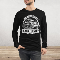 Sherman Easy-Eight (M4A3E8) WW2 Tank Long Sleeve Tee