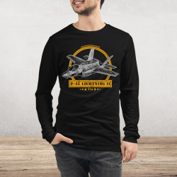 F-35 Lightning II Multirole Aircraft Long Sleeve Tee