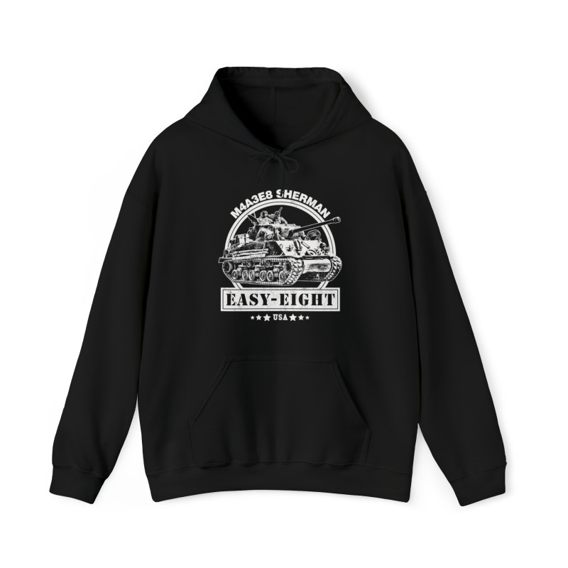 Sherman Easy-Eight (M4A3E8) WW2 Tank Hoodie